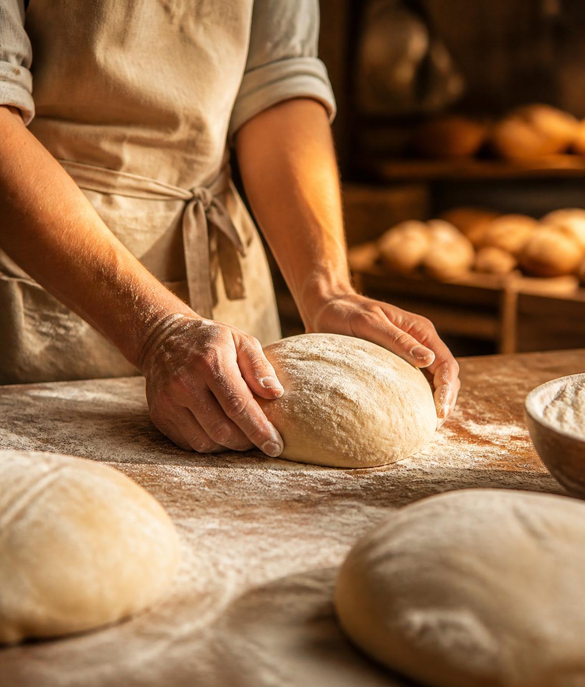 Ambachtelijk bakken bij Boulangerie Paris